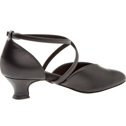 107 chaussures de danse en cuir noir