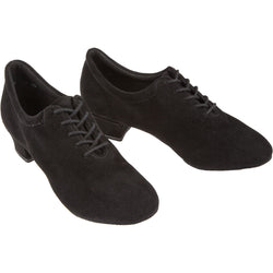 189 dance shoes in black velour leather