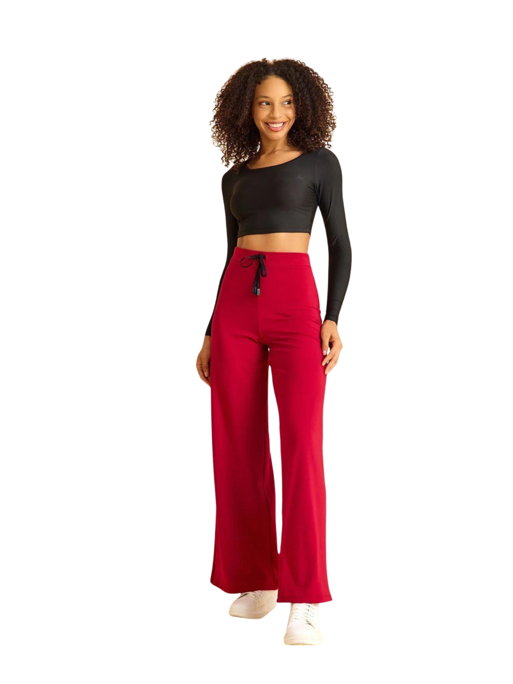 448 Mumbai yoga pants in bordeaux