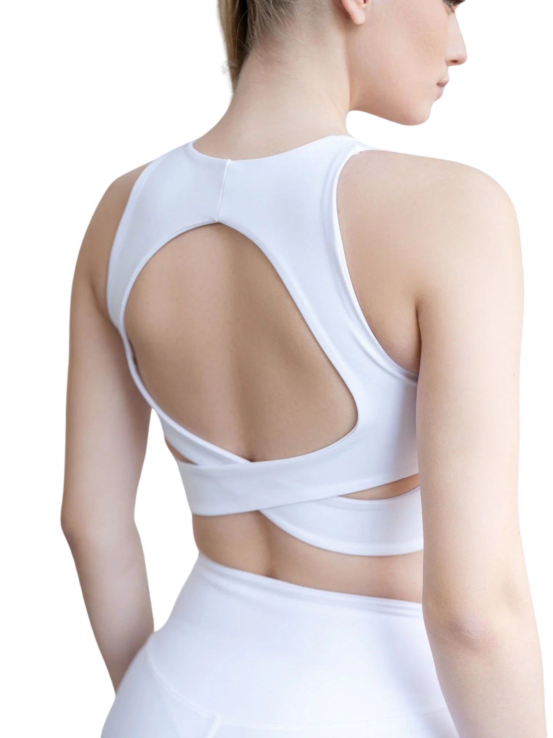 473 Bayonne Sport Bra en blanc