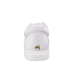 Fuego Low-Top Dance Sneakers in bianco