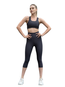 944 Leggings Capri in antracite