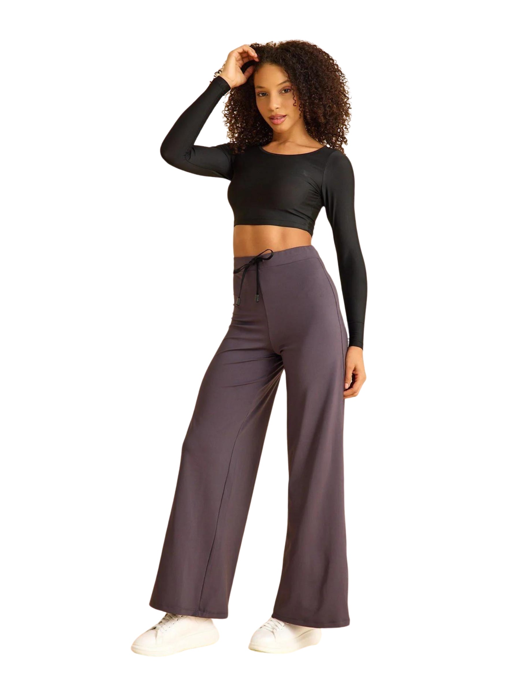 446 Pantalon de yoga Mumbai en anthracite