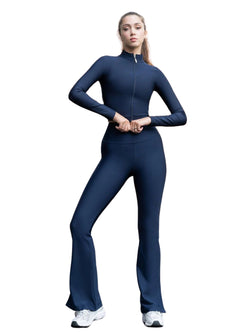 1259 Leggings spagnoli spezzati in blu navy