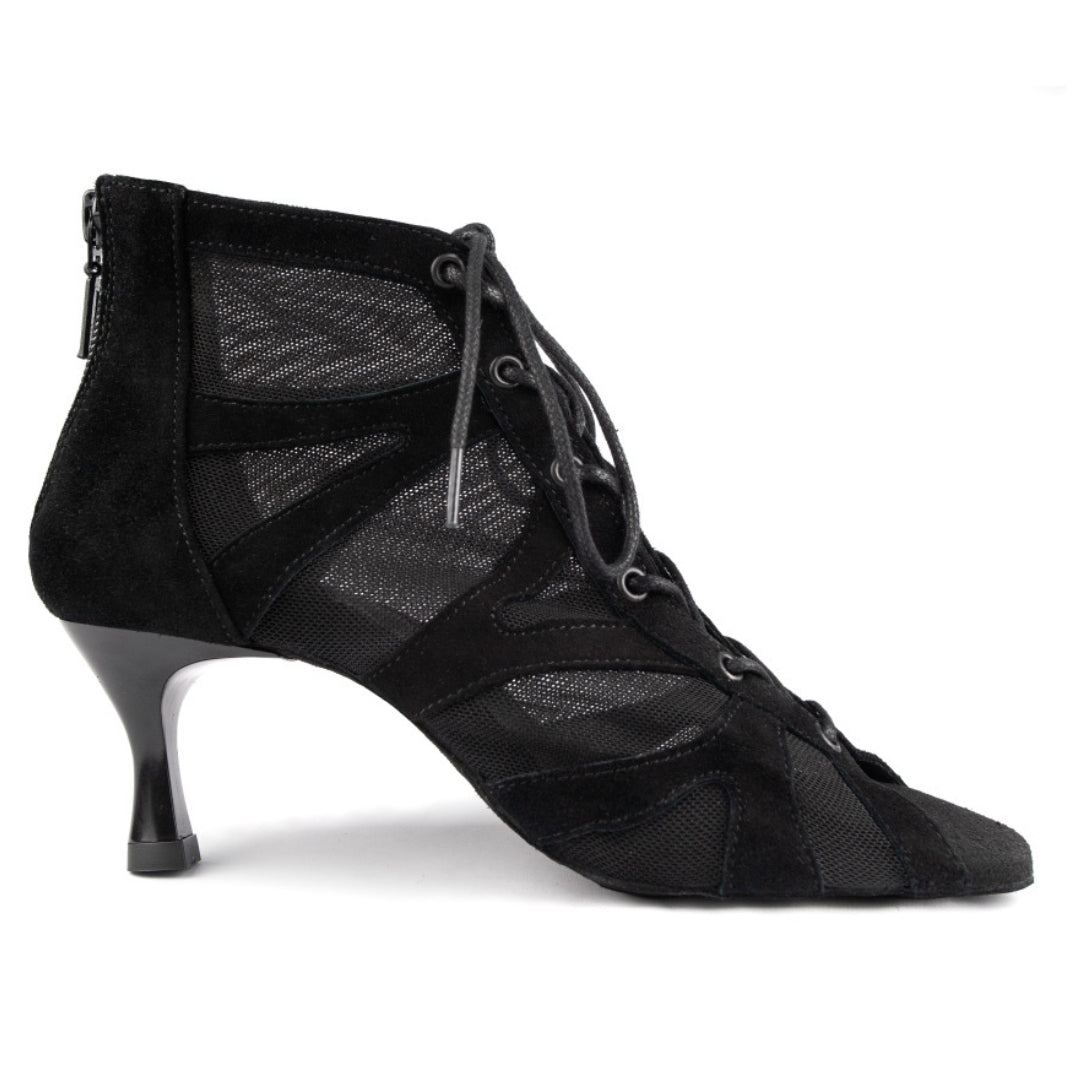 PD819 - Scarpe da ballo in nabuk nero