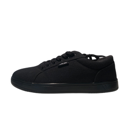 Sneaker Smove Dance in nero con suola nera