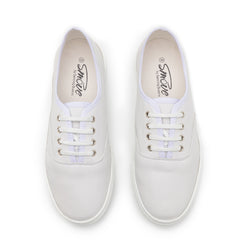 Smove Dance Sneaker en cuero blanco