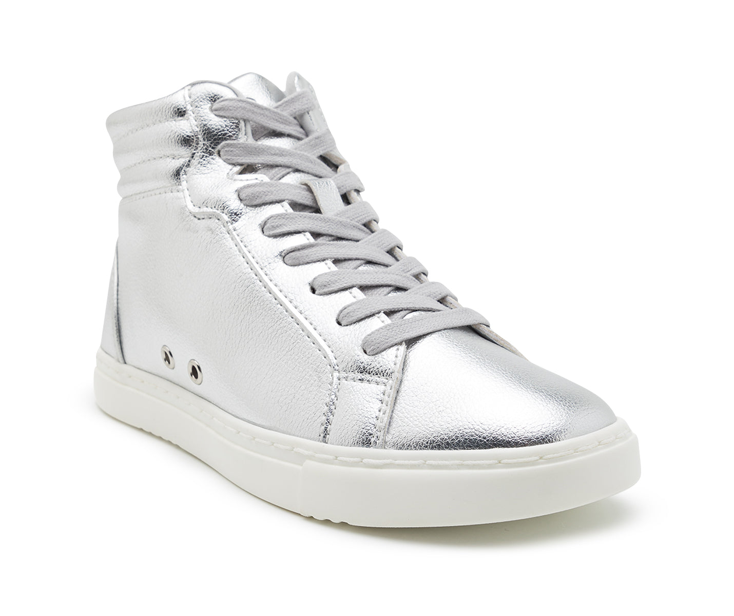 Fuego High-Top Dance Sneakers en argent