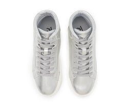 Fuego High-Top Dance Sneakers en argent