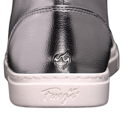 Fuego High-Top Dance Sneakers plata