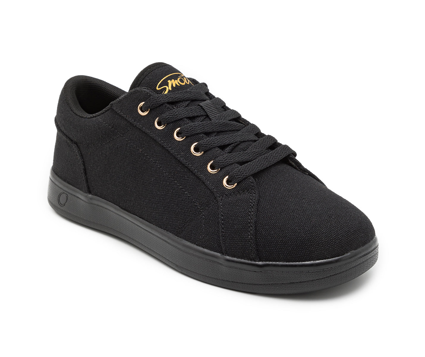 Smove Dance Sneaker in black with black sole