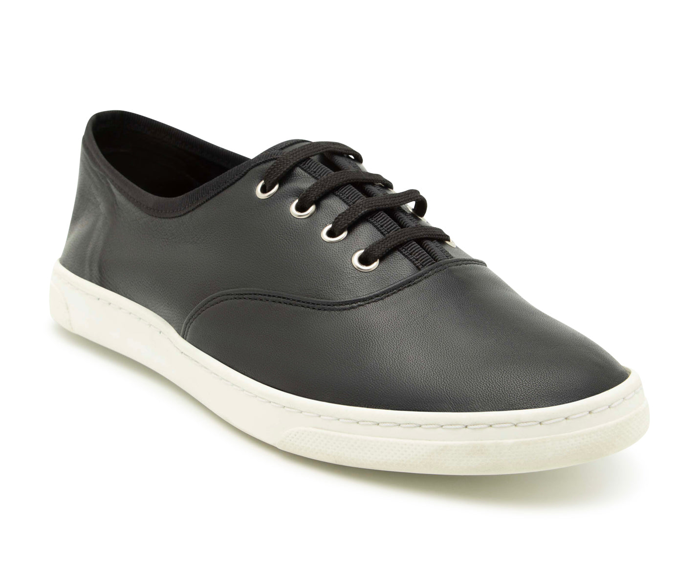 Smove Dance Sneaker en cuero negro