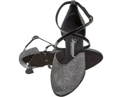 170 Dance shoes in anthracite glitter