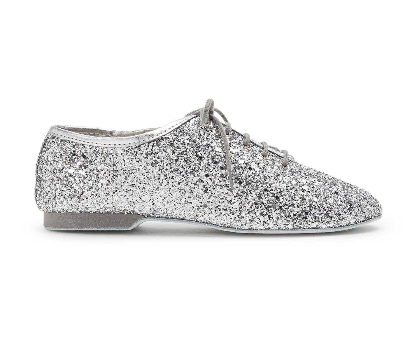 550 Silver Glitter Chaussures de danse en paillettes