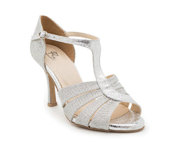 ESP09 dance shoes in silver