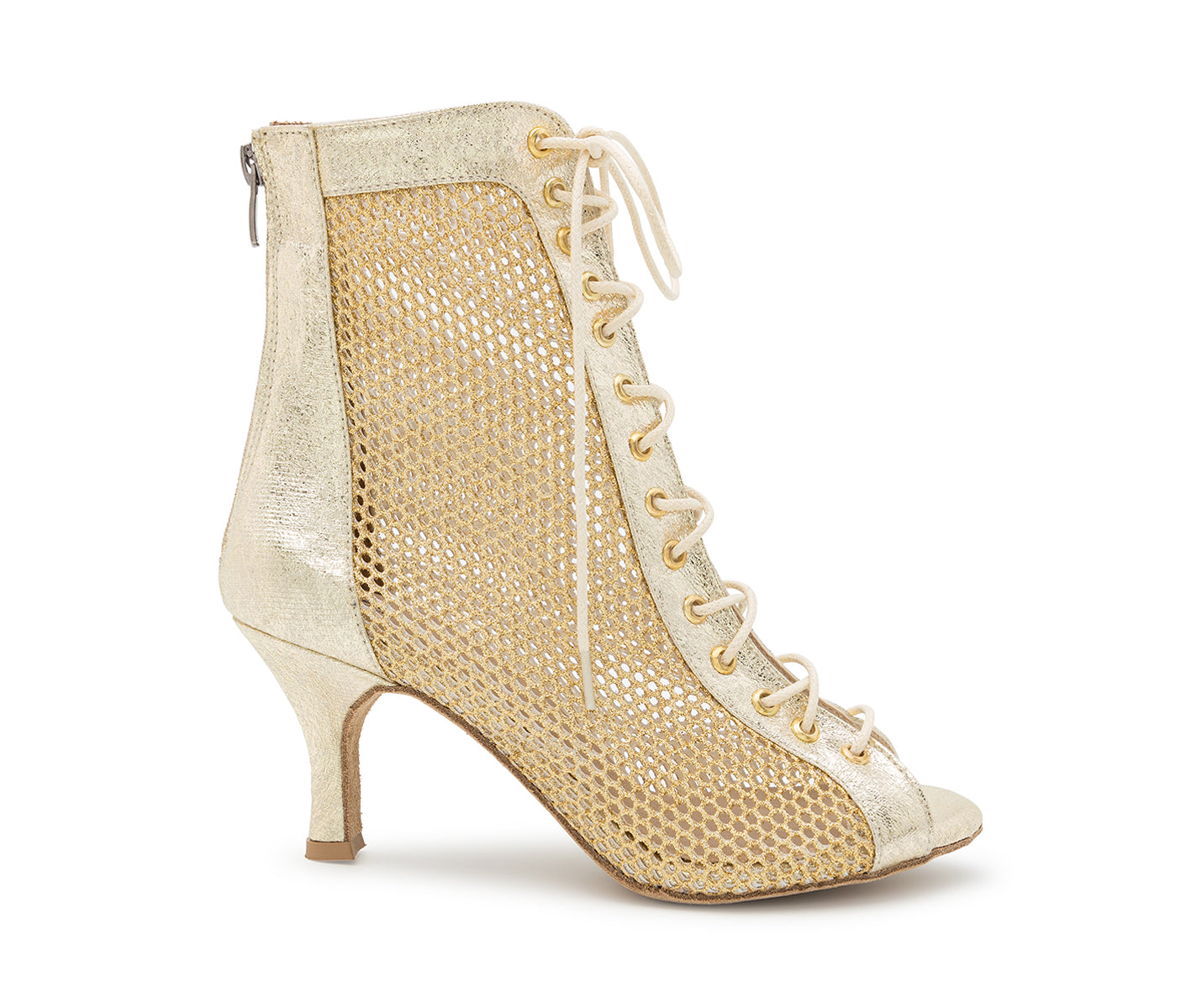 Halley Heels Dance Tanzschuhe in Gold Glitter