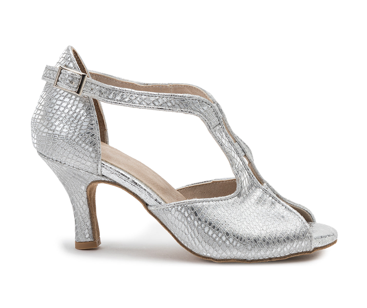 ESP11 Chaussures de danse en argent