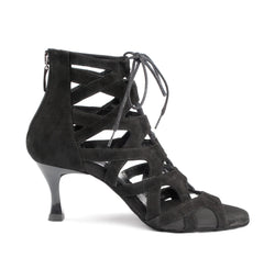 Set de arranque salsa/bachata zapatos de baile negro y tapicería y sacos para mujeres