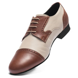 2156 Miguel dancing shoes in brown/beige﻿