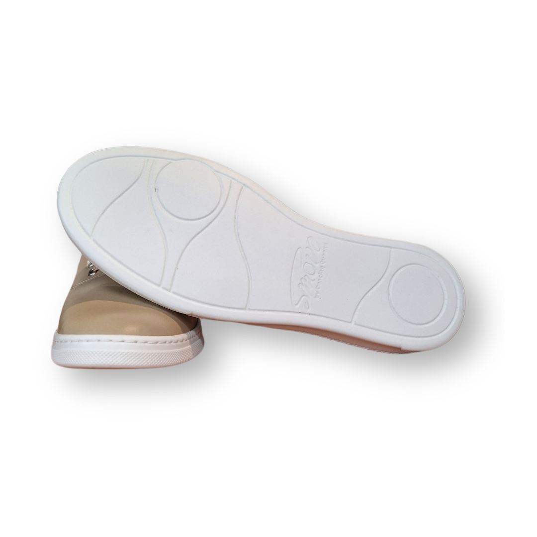 Smove Dance Sneaker in pelle beige