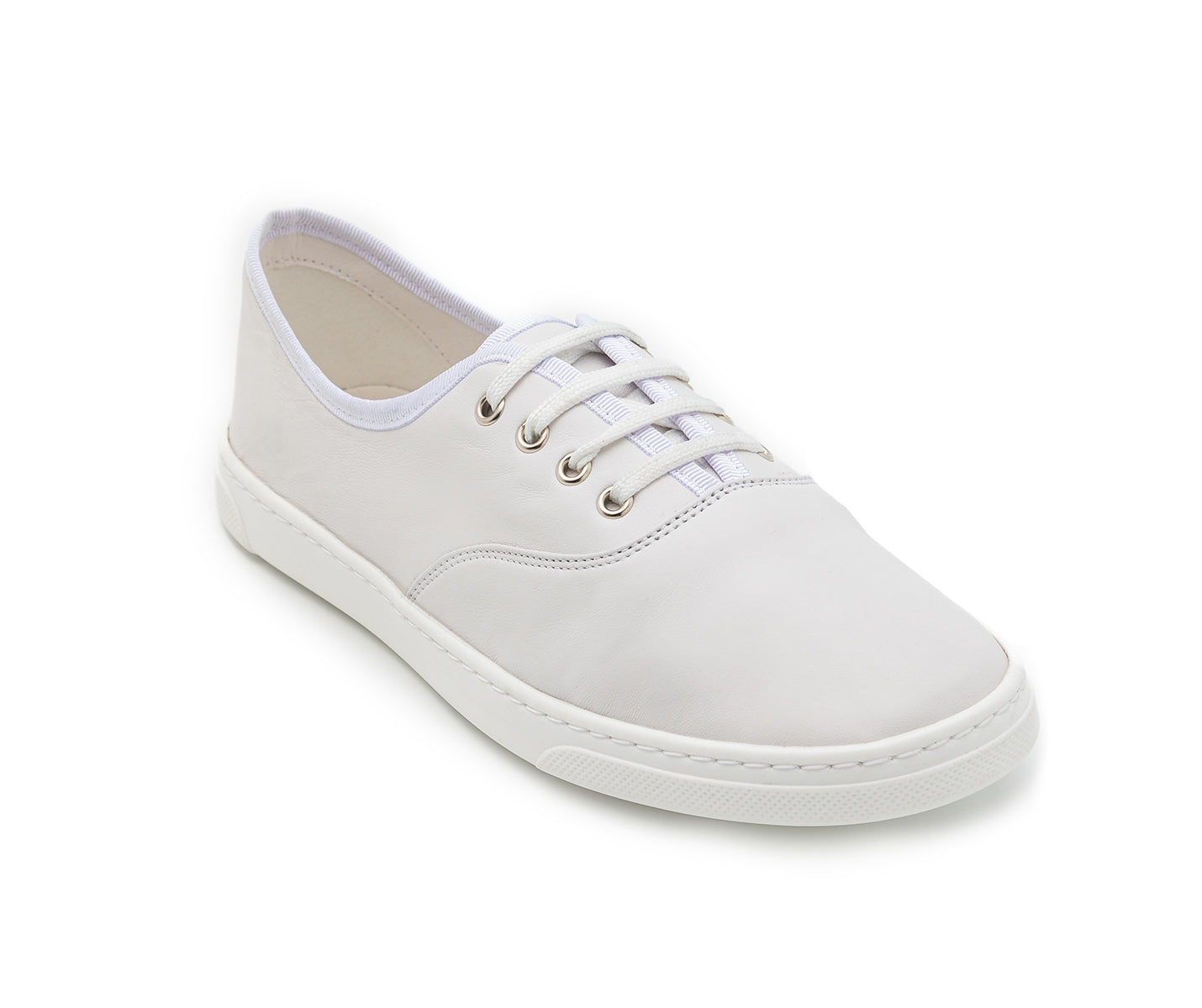 Smove Dance Sneaker in pelle bianca