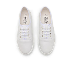 Smove Dance Sneaker en cuir blanc