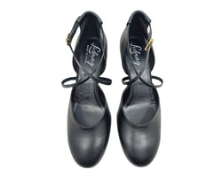 511 / 442 Chaussures de danse en cuir noir