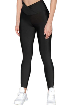 1033 Leggings de cintura extra alta en negro