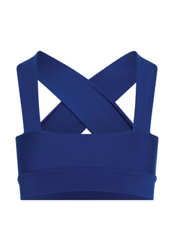 195 Reggiseno sportivo Decoltée in blu royal