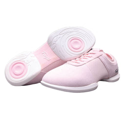 Sneaker di danza Fuego in rosa con suola divisa