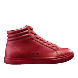 Fuego High-Top Dance Sneakers en rojo