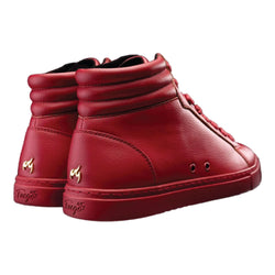 Fuego High-Top Dance Sneakers en rojo