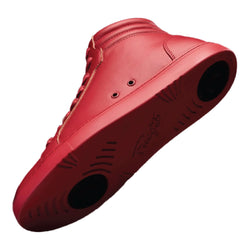 Fuego high-top dance sneakers in red