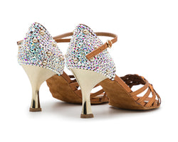 Chaussures de danse Mimoza en bronze