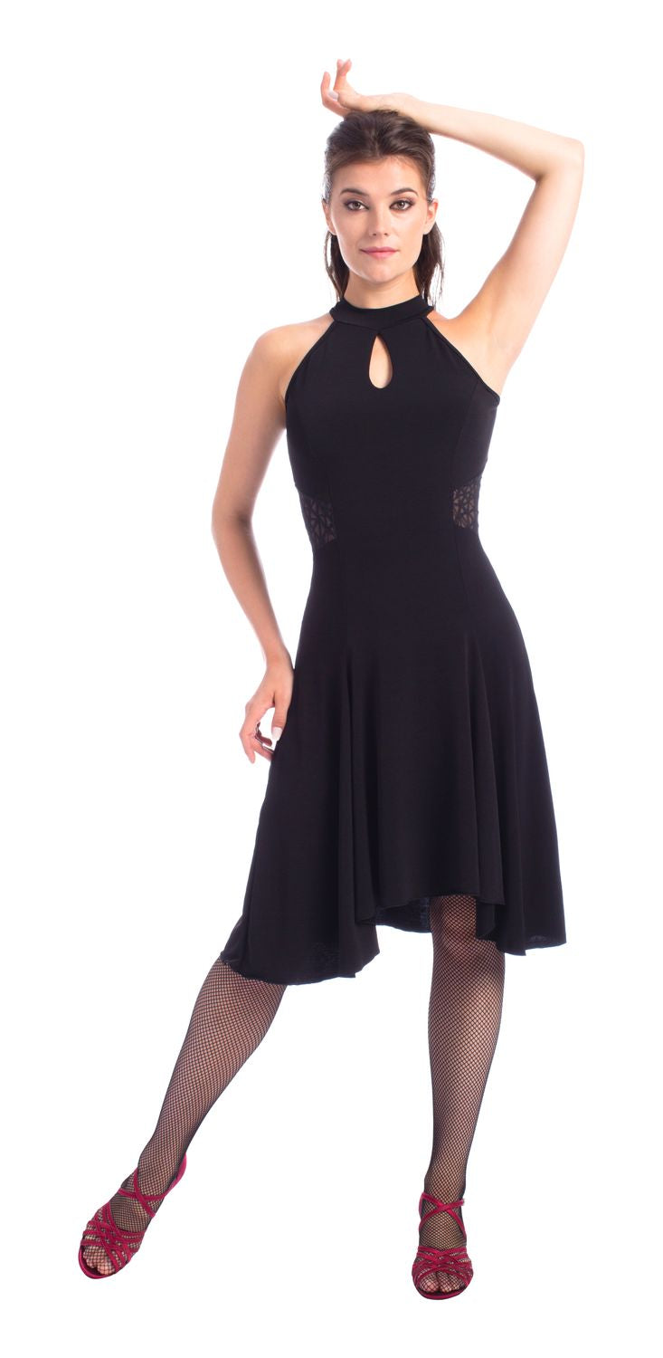 E11242 So Danca Damen-Kleid in Schwarz