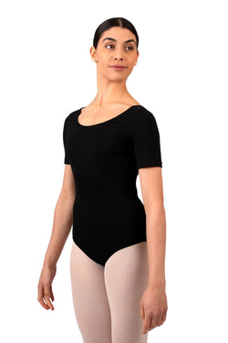 R3100 short-sleeved body in black