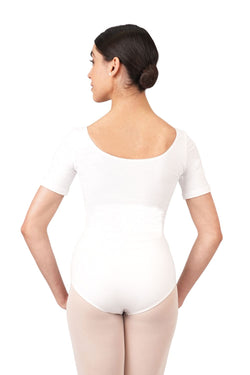 Body R3100 a maniche corte di colore bianco