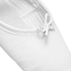 1001 Ballerine in pelle bianca