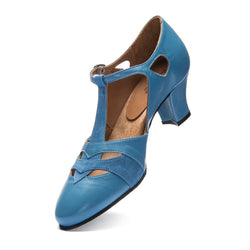 9233 Scarpe swing da donna in blu