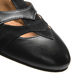 9233 Damen-Swingschuhe in Schwarz