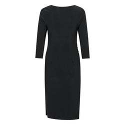 Ru5523 Vestido para mujeres en negro