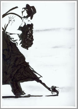 A6 postcard Tango