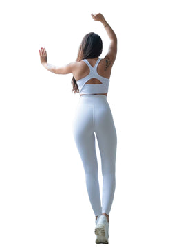 314 Winter High Waist Leggings in Weiss