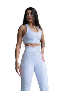 314 Winter High Waist Leggings in Weiss