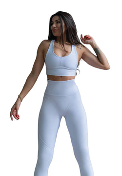 314 Winter High Waist Leggings in Weiss