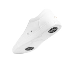 Fuego Low-Top Dance Sneakers en blanco