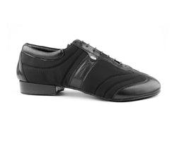 PD Pietro Premium Tanzschuhe in Leather/Lycra mit Wildleder-Sohle