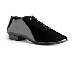 PD020 Scarpe da ballo PREMIUM in vernice nera