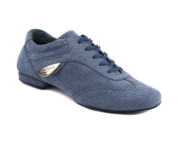 PD07 FASHION Dance Sneakers in Denim mit Wildleder Sohle