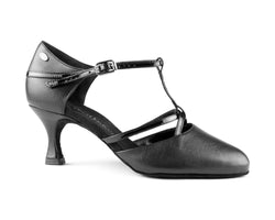 PD121 PREMIUM Tanzschuhe in Black Leather